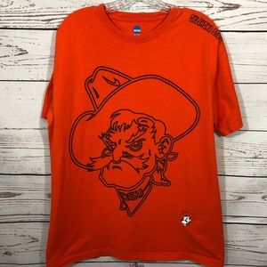 NCAA Pistol Pete OSU Graphic Tee Size Large Rare!